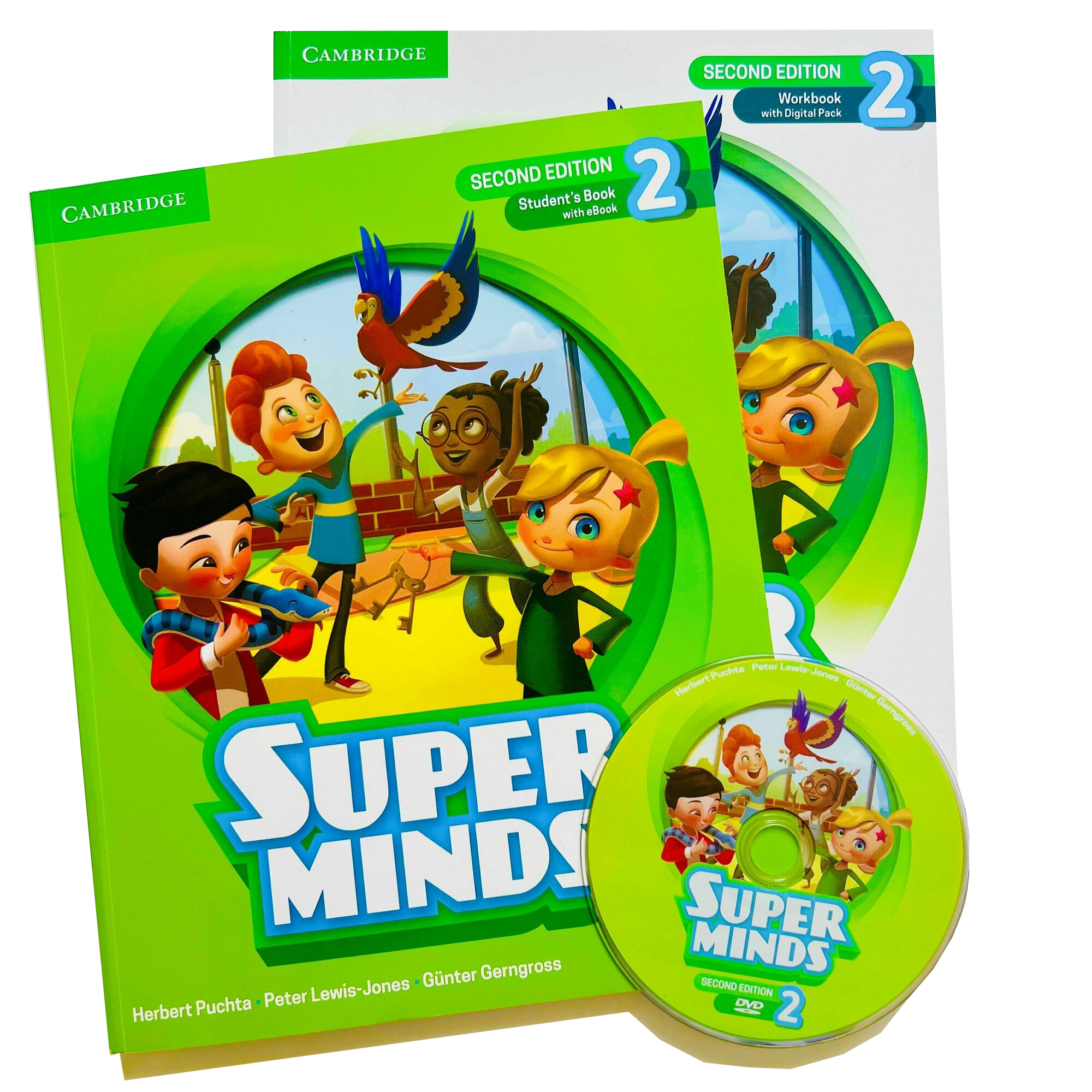 Учебники Super Minds для детей 7–9 лет